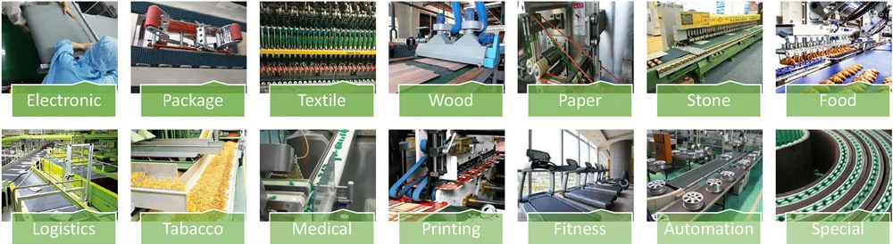 T10 Synchronization Customized Teeth Rubber Timing Bands for Electronic Accessories and Agricultural Printing Machine